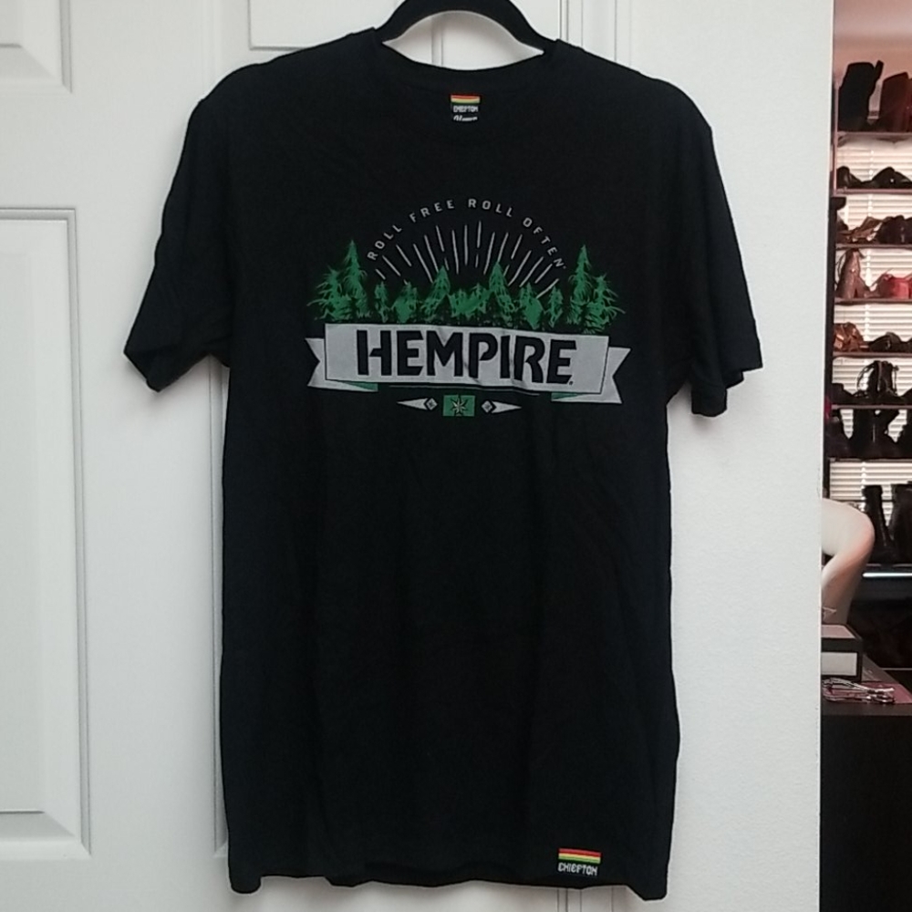 NWT HEMPIRE hemp T-shirt mens tee